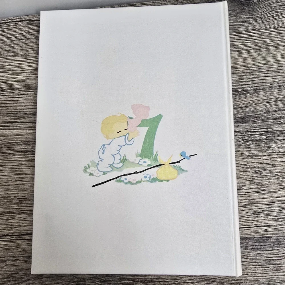 Vintage‎ Baby Memory Book Journey to Seven 1947 Boy Girl Record Unisex Pastel